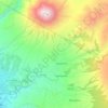Chiguata topographic map, elevation, terrain