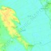 Timberland topographic map, elevation, terrain