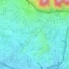 Sector La Urbina topographic map, elevation, terrain