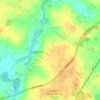 Snetterton topographic map, elevation, terrain