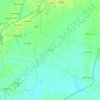 Bautista topographic map, elevation, terrain