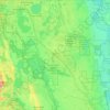 Osceola County topographic map, elevation, terrain