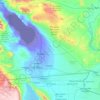 Imperial County topographic map, elevation, terrain