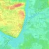Zalew Zegrzyński topographic map, elevation, terrain
