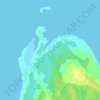 Pammana küla topographic map, elevation, terrain