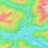 Sterzing - Vipiteno topographic map, elevation, terrain