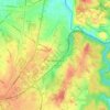 Manassas Park topographic map, elevation, terrain