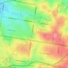 Balwyn topographic map, elevation, terrain