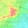 Shiloh topographic map, elevation, terrain