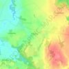 Gniewino topographic map, elevation, terrain