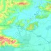 Adapazarı topographic map, elevation, terrain