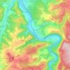 Serrig topographic map, elevation, terrain