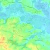 Woodbastwick topographic map, elevation, terrain