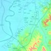 归德街道 topographic map, elevation, terrain