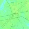 Mullins topographic map, elevation, terrain