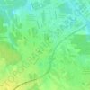 Nadarzyn topographic map, elevation, terrain