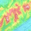 Belmont Regional Park topographic map, elevation, terrain
