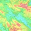 L'Aquila topographic map, elevation, terrain