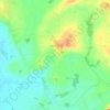 Abberton topographic map, elevation, terrain
