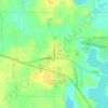 Maple Lake topographic map, elevation, terrain