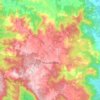 Mount Mee topographic map, elevation, terrain