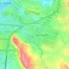 Sarriguren topographic map, elevation, terrain