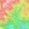 Proveis - Proves topographic map, elevation, terrain