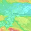 Whitecourt topographic map, elevation, terrain