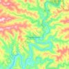 Lacerdópolis topographic map, elevation, terrain