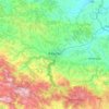 Valjevo topographic map, elevation, terrain