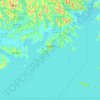 Entebbe City topographic map, elevation, terrain