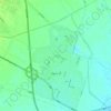 Gaz Borkhar topographic map, elevation, terrain