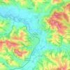 Tuchów topographic map, elevation, terrain