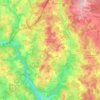 Saint-Exupéry-les-Roches topographic map, elevation, terrain