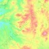 Haymana topographic map, elevation, terrain