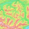 Eben am Achensee topographic map, elevation, terrain