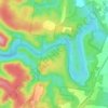 Thirlmere Lakes National Park topographic map, elevation, terrain