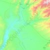 Lines and Geoglyphs of Nasca and Palpa topographic map, elevation, terrain