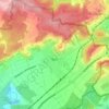 Rafz topographic map, elevation, terrain