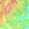 Алтанское сельское поселение topographic map, elevation, terrain
