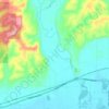 Brady topographic map, elevation, terrain