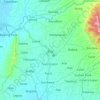 Tuy topographic map, elevation, terrain