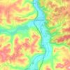 Lawrence Township topographic map, elevation, terrain
