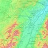 Bas-Rhin topographic map, elevation, terrain