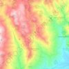 Santa Domenica Vittoria topographic map, elevation, terrain