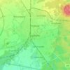 Leszno topographic map, elevation, terrain