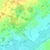 Sztabin topographic map, elevation, terrain