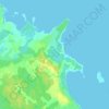 Kuri küla topographic map, elevation, terrain