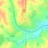 Bennet topographic map, elevation, terrain