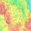 Pedroso topographic map, elevation, terrain